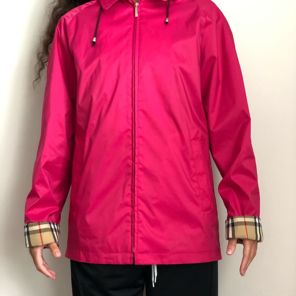 HOTT PINK AUTHENTIC BURBERRY RAINCOAT